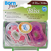 Bliss Handle Pacifier Pink - 