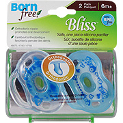 Bliss Handle Pacifier Blue - 