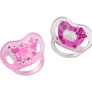Bliss Handle Pacifier Pink - 