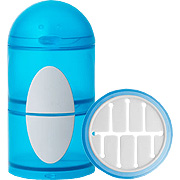 Penguin Snack Container Blue + Gray - 