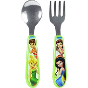 Fairies Easy Grasp Fork & Spoon - 