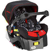 Via Infant Seats I470 Elegance Black & Red - 