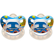 Photo real orthodontic pacifier sz2, 2pk, silicone - 