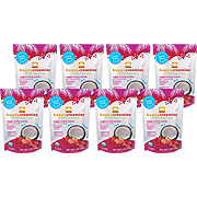 Organic Creamies Freeze-Dried Veggie & Fruit Snacks with Coconut Milk Strawberry Raspberry & Carrot Case Pack - 