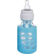 Glass Bottle Sleeve Blue - 