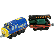 Chuggineer Brewster with Digger Wagon - 