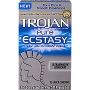 Trojan Pure Ecstasy Condoms - 