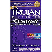 Trojan Ecstasy Fire & Ice Condoms - 
