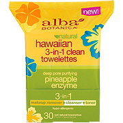 Hawaiian Skin Care 3-in-1 Clean Towelette - 