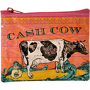Coin Purses Cash Cow 4'' x 3'' - 