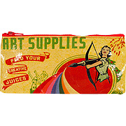 Pencil Cases Art Supplies 4 1/4'' x 8 5/8'' - 