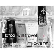 Flight Attendant First Class Travel Kits D:Tox System Facial Kit - 