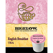 Gourmet Single Cup Coffee English Breakfast Bigelow Traditional Tea - 