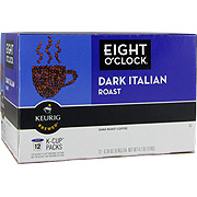 Gourmet Single Cup Coffee Dark Italian Roast Eight O'Clock - 