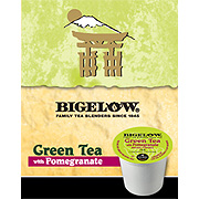 Gourmet Single Cup Coffee Pomegranate Green Bigelow Traditional Tea - 