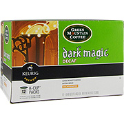 Gourmet Single Cup Coffee Dark Magic Decaf Green Mountain Coffee - 