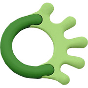 Cornstarch Hand Teether Green - 