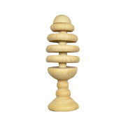 Natural Wooden Tree Rattle - 