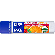 Organic Lip Care Cranberry Orange Lip Balms SPF 15 - 