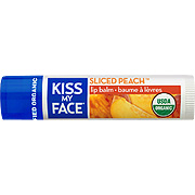 Organic Lip Care Sliced Peach Lip Balms SPF 15 - 