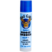 Moose Smooch Lip Balm w/ SPF 15 Blueberry - 