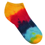 Children's Socks Tie Dye Youth Footies - 