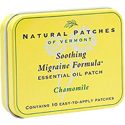 Essential Oil Patches Chamomile Soothing Migraine Formula - 
