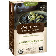 Organic Pu erh Tea Cardamom Pu erh Black Tea Blend - 