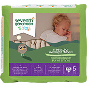 Baby Diapers Chlorine Free Overnight Stage 5 27+ lbs - 