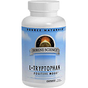 L-Tryptophan 500mg Serene Science Label - 
