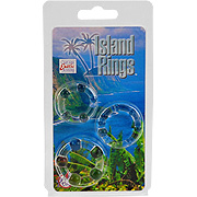 Silicone Island Rings Clear - 