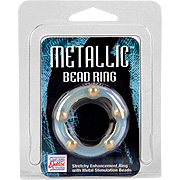 Metallic Bead Ring - 