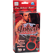 Inked Enhancer Vibrating C Ring Red - 