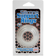 Silicone Support Rings Clear - 
