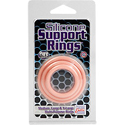 Silicone Support Rings White - 