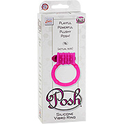 Posh Silicone Vibro-Ring Pink - 