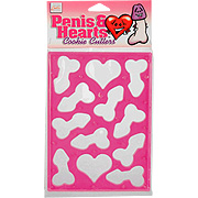 Penis & Heart Cookie Cutters - 