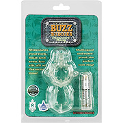 Buzz Bunny Vibrating C Ring Clear - 