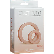 Platinum Silicone The C-Ring S/L White - 