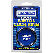 Titanmen Metal C Ring 2in. Black - 