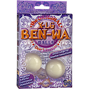 X-Large Ben Wa Balls Ivory - 