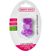 Shots Toys Super Enjoyable Vib Ring Purple - 