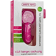 Shots Toys Clit Banger C Ring Wp-Pink - 