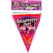 Bachelorette Flag Banner - 
