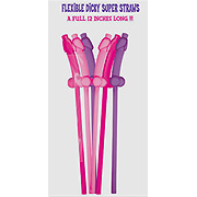 Bachelorette Flexy Super Straw Set - 