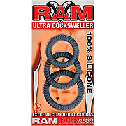 Ram Ultra Silicone Cocksweller Black - 