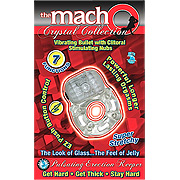 Macho Crystal Coll Erection Keeper Clear - 