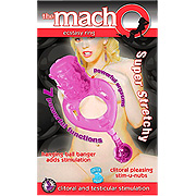 The Macho Ecstasy Vib. C-Ring Purple - 