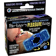 Partners Pleasure Ring Blue - 
