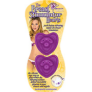 Femme Breast Stimulator Heart Purple - 